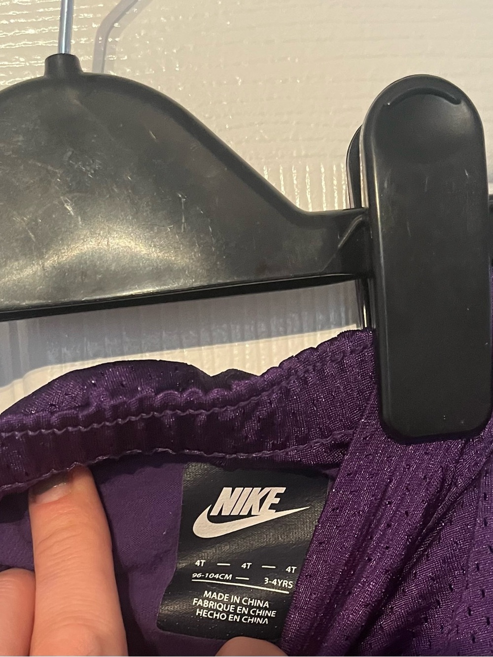 Nike Girls Dri-FIT Tennis Skort – Size 4T Purple - Picture 4 of 4